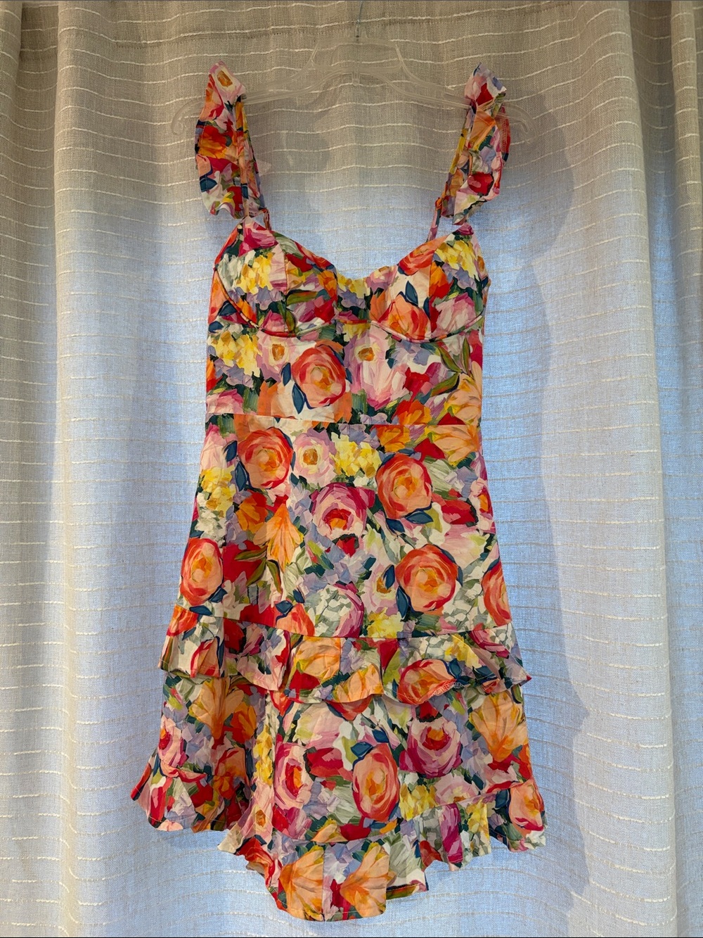 Angel biba dress - Vibrant Multi